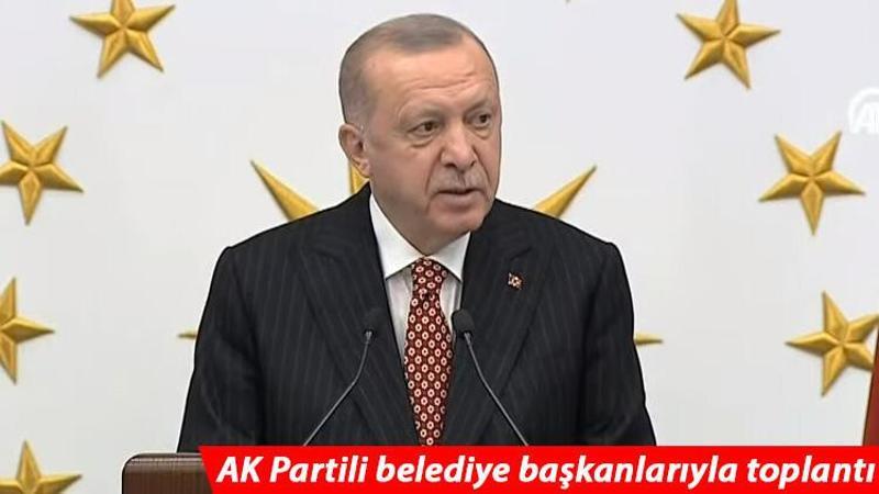 Cumhurbaşkanı Recep Tayyip Erdoğan, AK Partili belediye başkanlarıyla buluştu