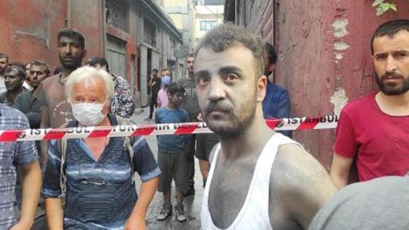 Bayrampaşa'da iş yerinde patlama sonrası yangın