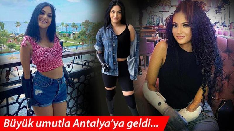 Beyza Doğan, çift kol nakli için Almanya'dan Türkiye'ye geldi