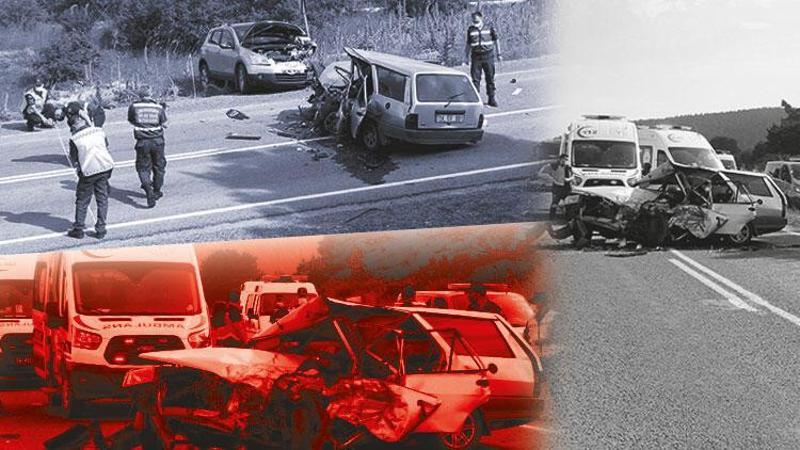 Ciple çarpışan otomobildeki karı-koca öldü, 4 yaralı