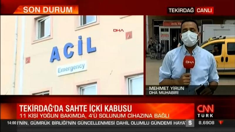 Tekirdağ'da sahte içki kâbusu