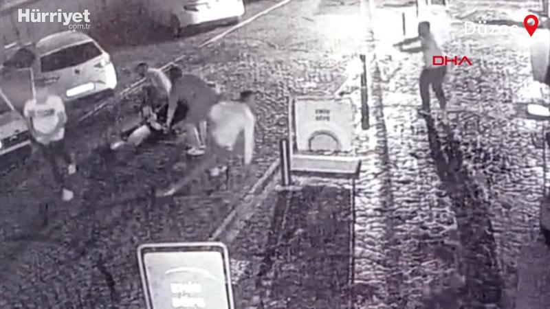 Yoldan geçerken kavgada ateşlenen silahla yaralandı