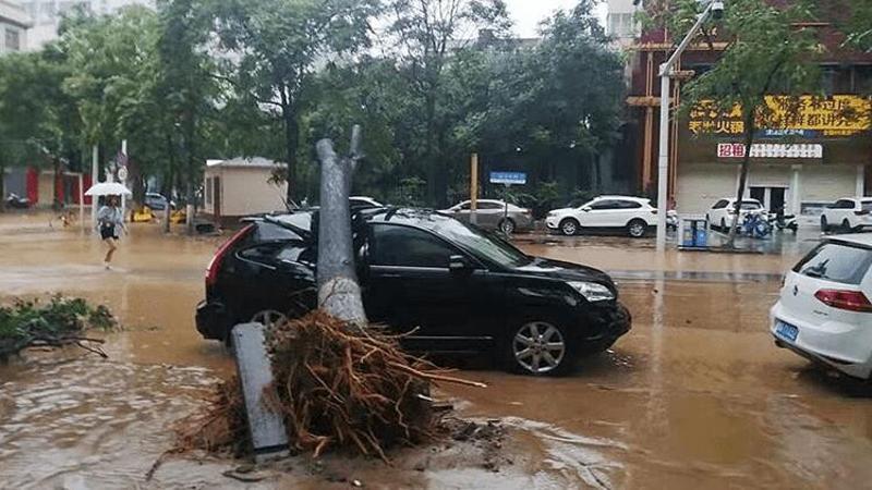 Çin'de yaşanan sel felaketinde bilanço artıyor