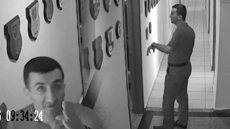 Yurtta sulh konseyindeki firari yarbayın Akıncı Üssü'nde görüntüleri ortaya çıktı