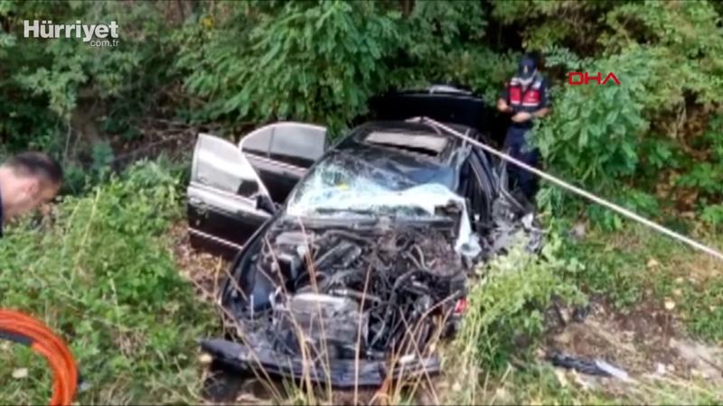 Kastamonu'da otobüs ve otomobil çarpıştı, 21 yaralı