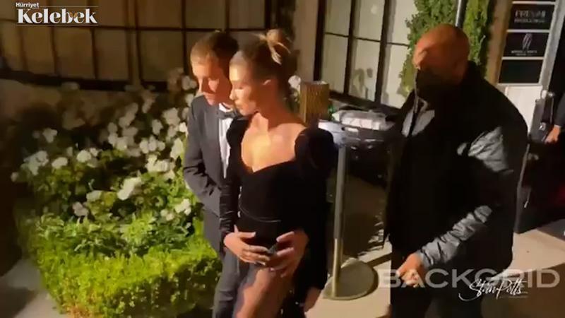 Justin Bieber ve Hailey Baldwin Bieber geleneği bozmadı
