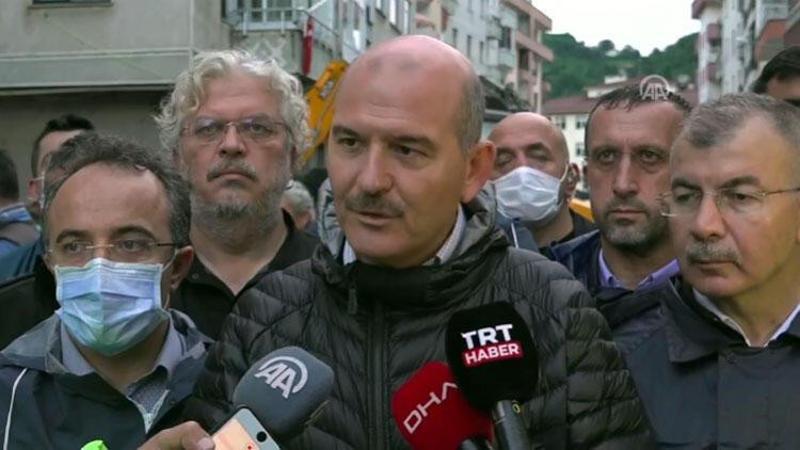 Bakan Soylu, Artvin’in Arhavi ilçesinde açıklamalarda bulundu