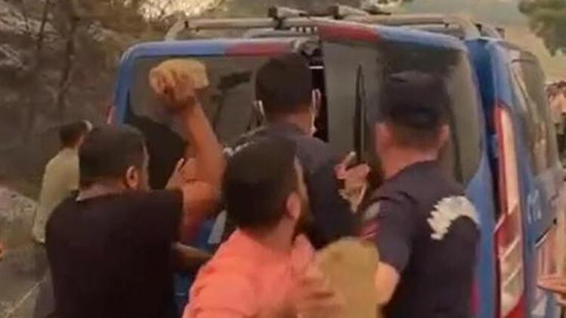 Yangın bölgesinde 'ormanı yaktılar' infiali