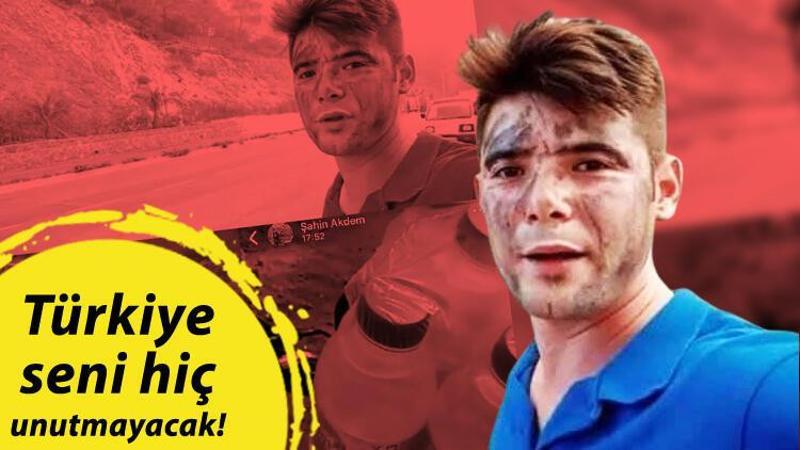 İtfaiyecilere yardım eden Şahin Akdemir hayatını kaybetti! Son paylaşımı yürek burktu