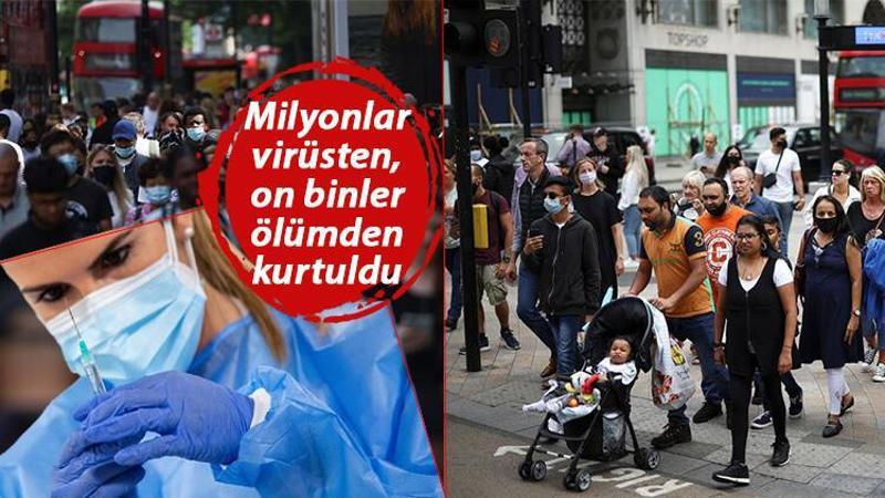 İngiltere'de aşılama meyve verdi