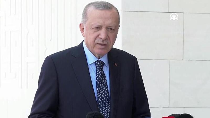 Cumhurbaşkanı Erdoğan, cuma namazı sonrası açıklamalarda bulundu