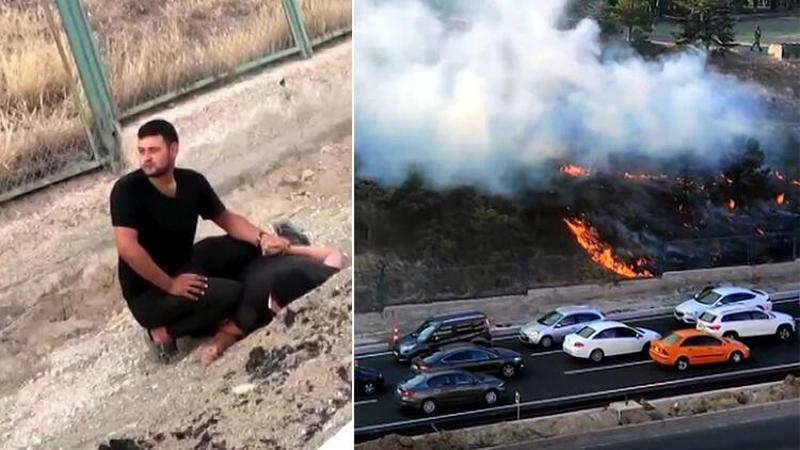 Polatlı'da kışla içinde yangın çıkaran şahış tutuklanarak cezaevine gönderildi