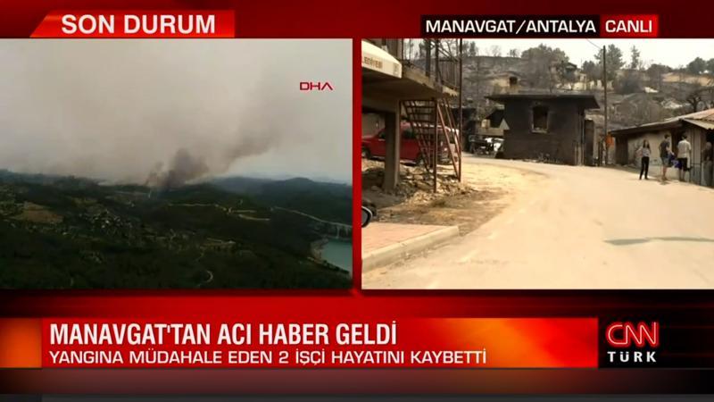 Manavgat'taki yangından acı haber geldi