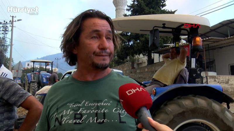 Alevler Bodrum'un Mazı Mahallesi'ni yaktı; 'gelinliğim yanacak' deyip, gözyaşı döktü