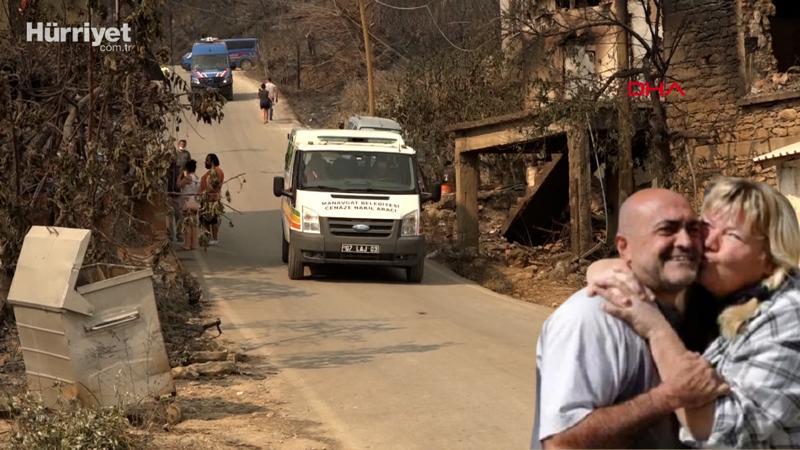 Manavgat'taki yangında Fahri Yiğitokur ve eşi Andrea Hartmann Yiğitokur yanarak öldü