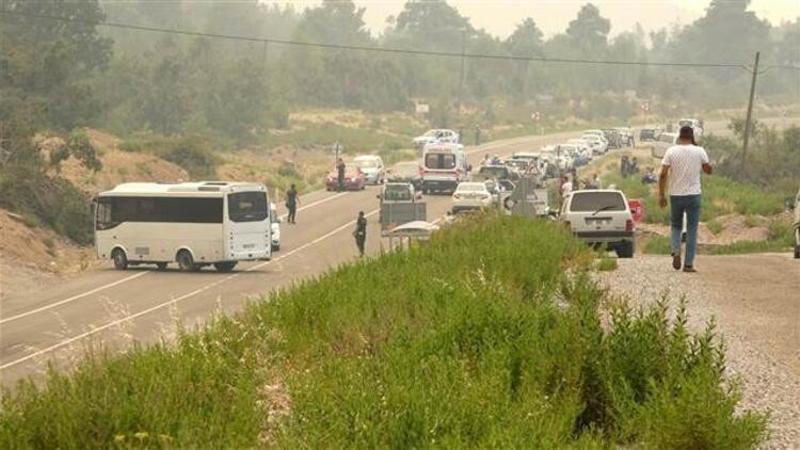 Gündoğmuş - Manavgat kara yolundan Gündoğmuş ilçe merkezine giriş trafiğe kapatıldı