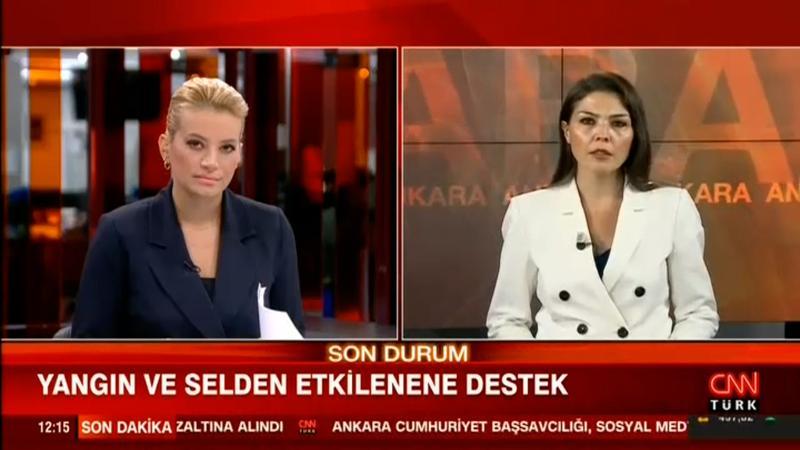 Yangın ve selden etkilenenlere destek