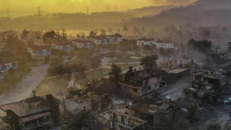Çevre ve Şehircilik Bakanlığı Manavgat'ta hasar tespit çalışmalarını sürdürüyor