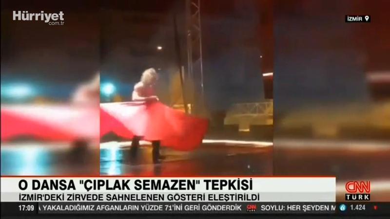 O dansa 'çıplak semazen' tepkisi