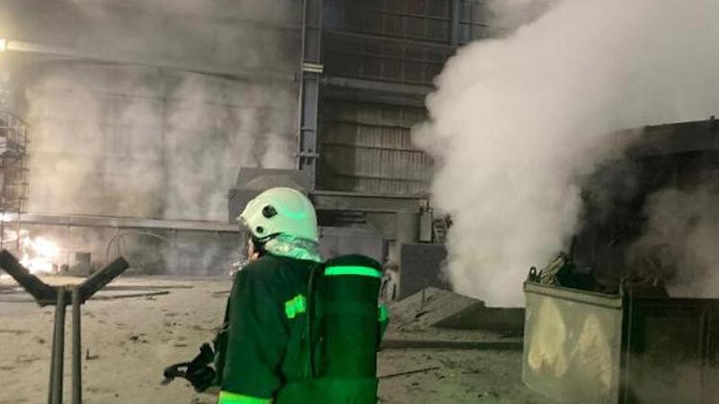 Bartın'da demir çelik fabrikasında patlama