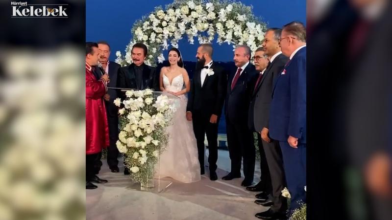 Orhan Gencebay'ın oğlu Gökhan Gencebay Seda Han Özmen ile evlendi!