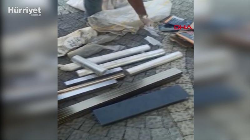 Antalya'da zenginleştirilmiş saf alüminyum ele geçirildi