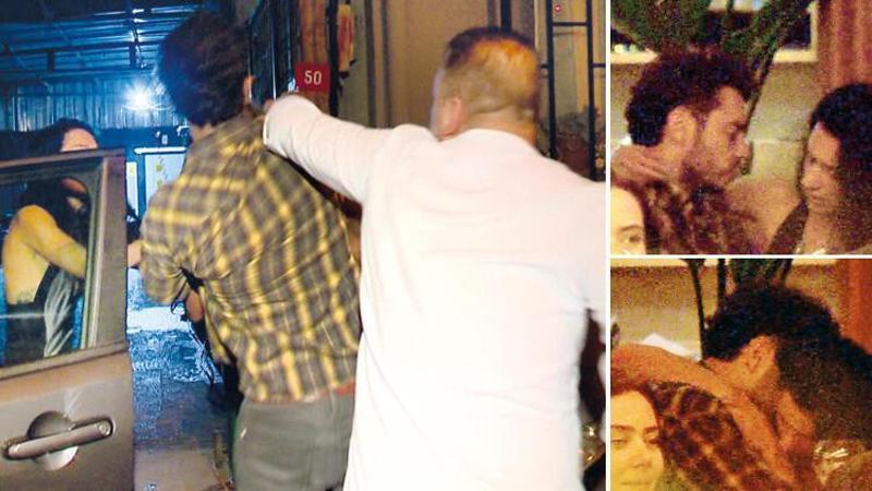 Şafak Pekdemir ile yönetmen Oğulcan Eren Akay'ın olaylı gecesi