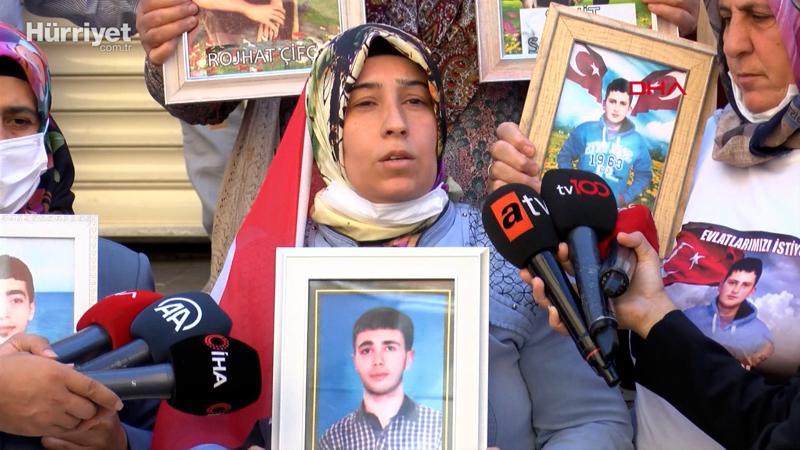 Evlat nöbetindeki anne: oğlumun öldüğüne inanmıyorum