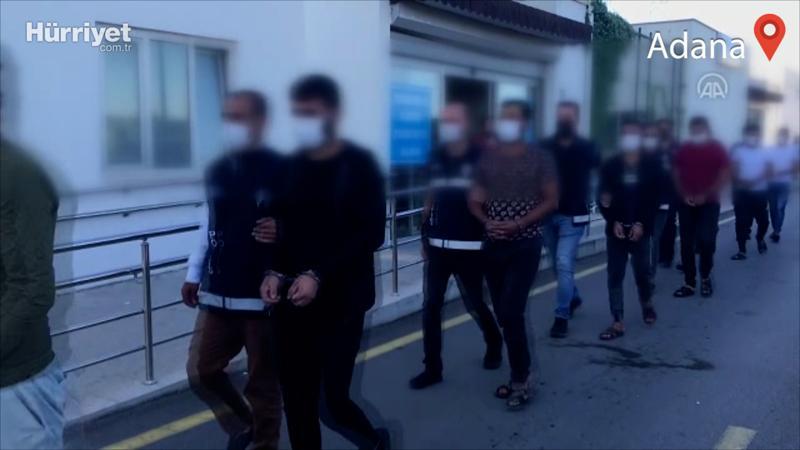 Adana'da göçmen kaçakçılığı operasyonunda yakalanan 4 şüpheli tutuklandı