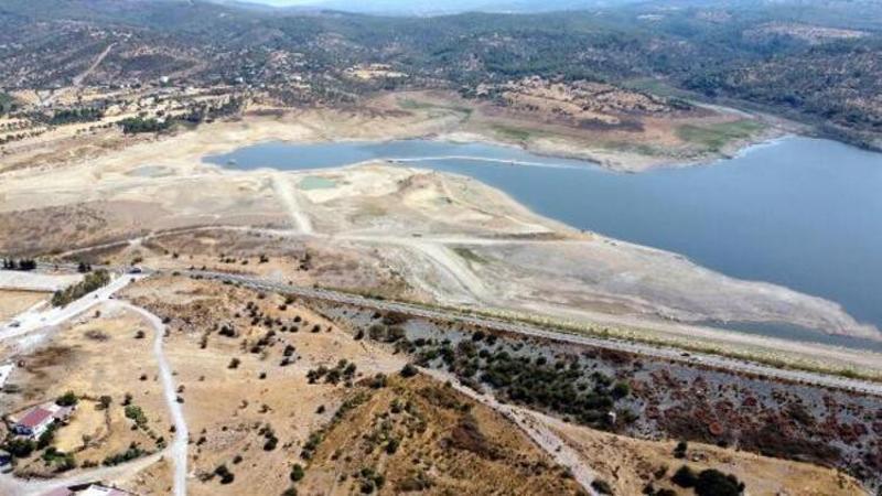 Mumcular Barajı'nın doluluk oranı yüzde 10'un altında