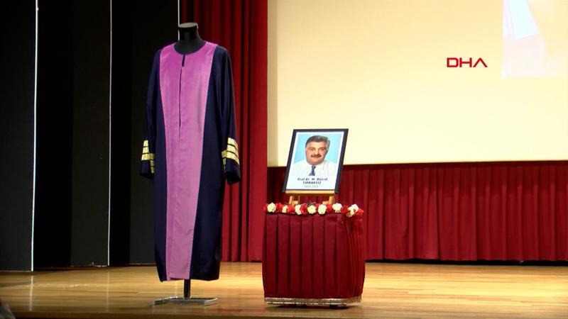 Covid-19'dan hayatını kaybeden Prof. Dr. Tırnaksız için hüzünlü tören