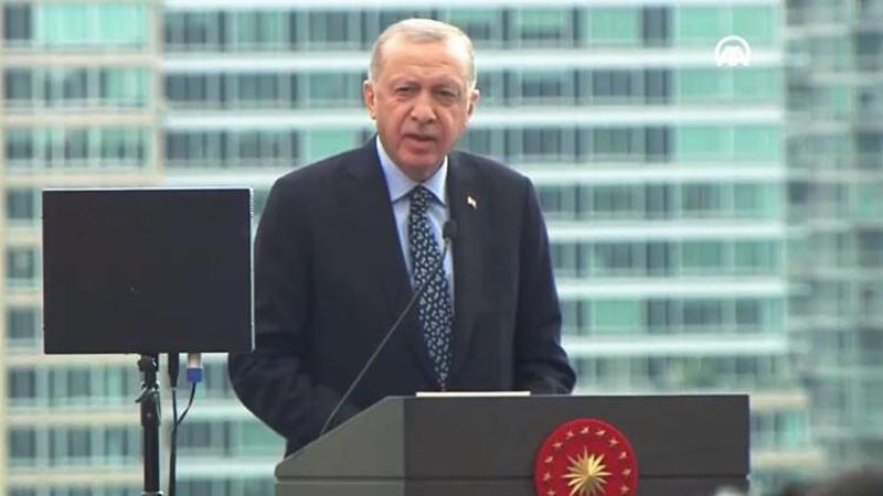 Cumhurbaşkanı Erdoğan, New York, Yeni Türkevi Binası'nın açılış töreninde açıklamalarda bulundu