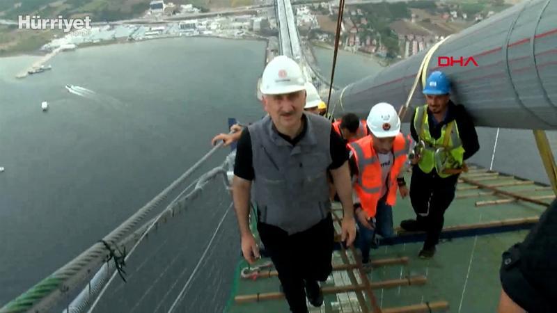 Ulaştırma ve Altyapı Bakanı Adil Karaismailoğlu: 'Asırların hayali' için geri sayım başladı
