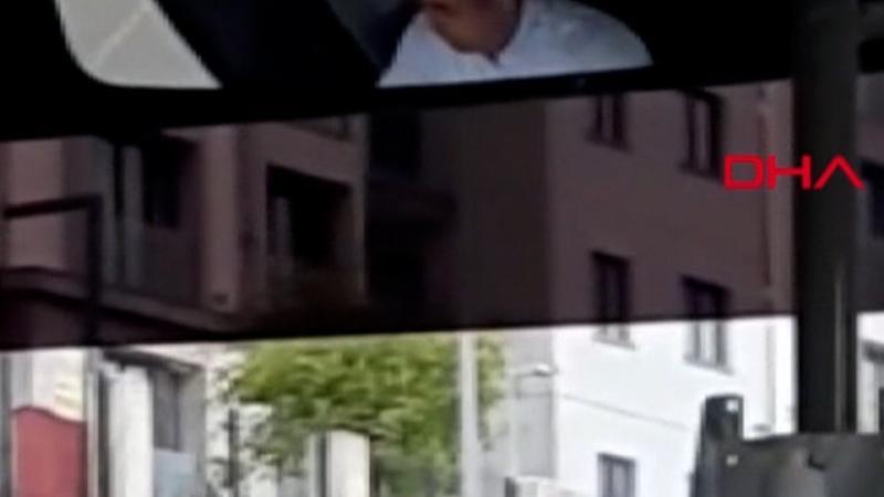 Maske takmayan halk otobüsü sürücüsü, kendisini uyaran yolcuyla tartıştı
