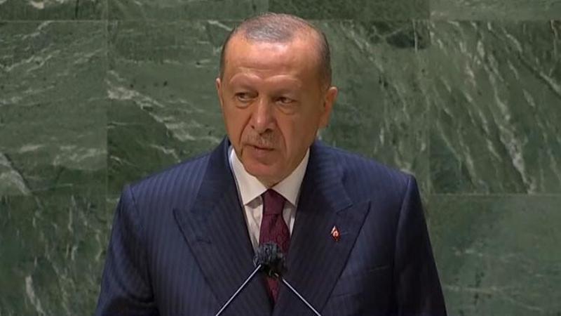 Cumhurbaşkanı Erdoğan, Birleşmiş Milletler Genel Kurulu'nda önemli açıklamalarda bulundu