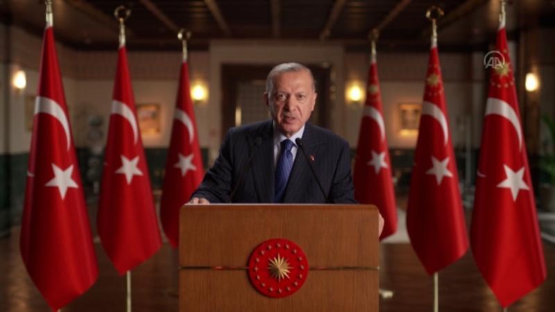 Cumhurbaşkanı Erdoğan, "Birleşmiş Milletler Yüksek Düzeyli Enerji Diyaloğu Toplantısı"na bir video mesaj gönderdi