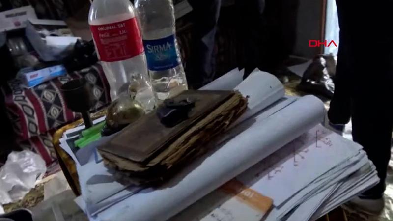 Fethiye'de 'büyücü' operasyonu
