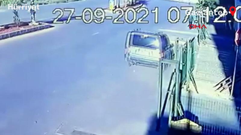 Bekir'in işe giderken öldüğü kaza kamerada