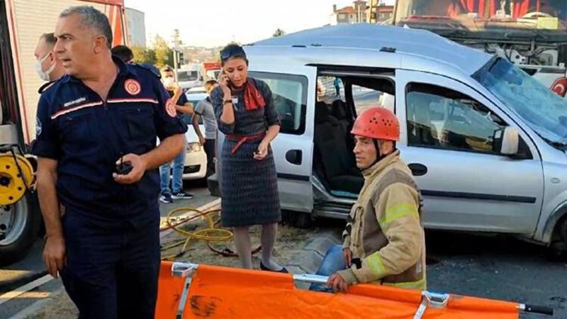 Arnavutköy'de aynı kavşakta 79. kaza