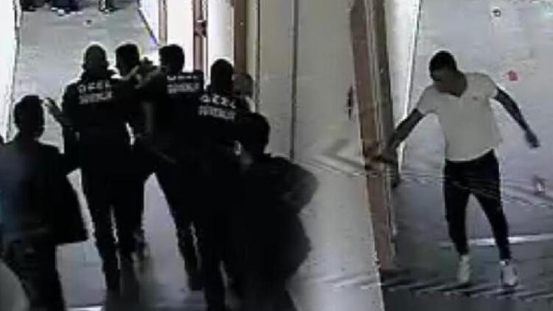 Ambulansla getirildiği hastanede 3 hemşireyi rehin aldı! O anlar kamerada