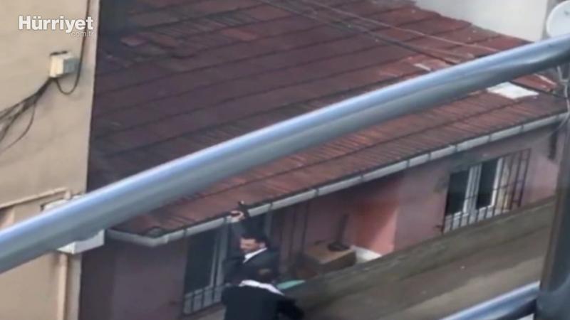 Pendik'te gelin alma kalabalığının içinde havaya 20 el ateş etti
