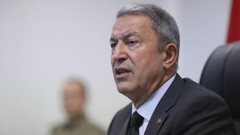 Bakan Akar'dan Yunanistan'a diyalog çağrısı