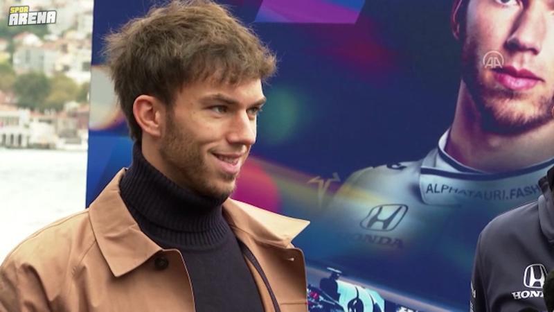 Bakan Kasapoğlu, Formula 1 pilotu Pierre Gasly bir araya geldi