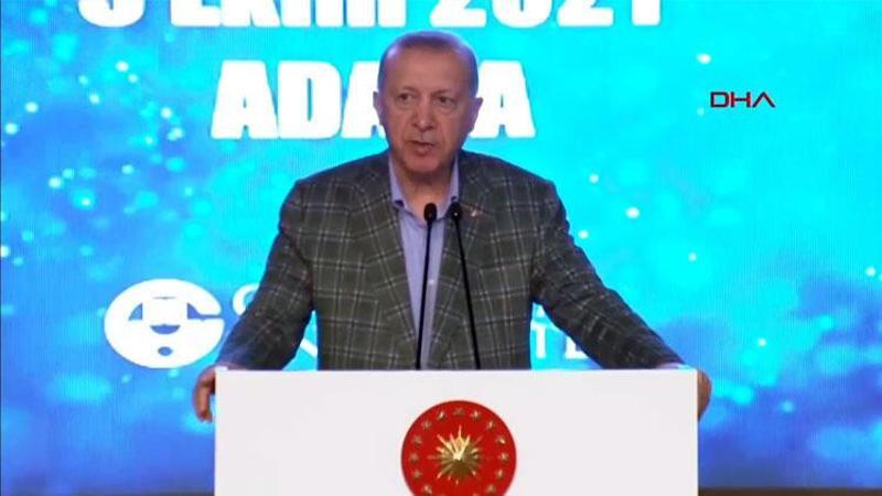 Cumhurbaşkanı Erdoğan Adana'da toplu açılış programında açıklamalarda bulundu