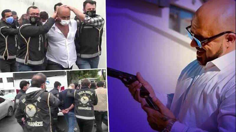 'Lions-Cartel' suç örgütü lideri Ahmadi ile 5 çete üyesi adliyeye sevk edildi