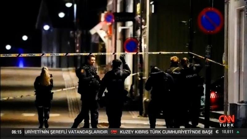 Norveç'te oklu saldırgan dehşeti