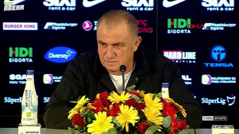 Fatih Terim: Oyunun ilk yarı çok farklı bitmesi gerekirdi