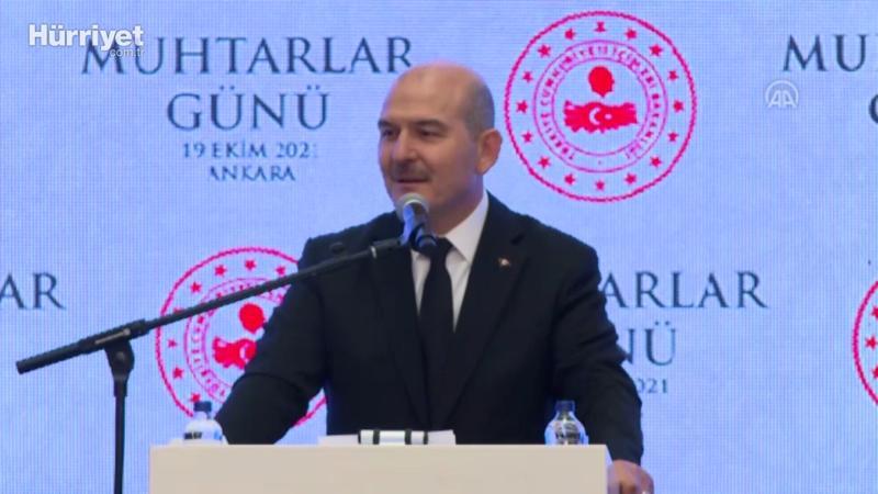 Bakan Soylu: "Bu aralar çok moda oldu canı sıkılan bir bildiri yayınlıyor"