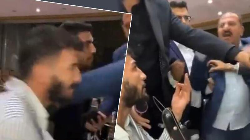 Gaziantep'te müzisyenin sazını kırıp yüzüne tekme attı