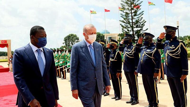 Cumhurbaşkanı Erdoğan, Togo'da